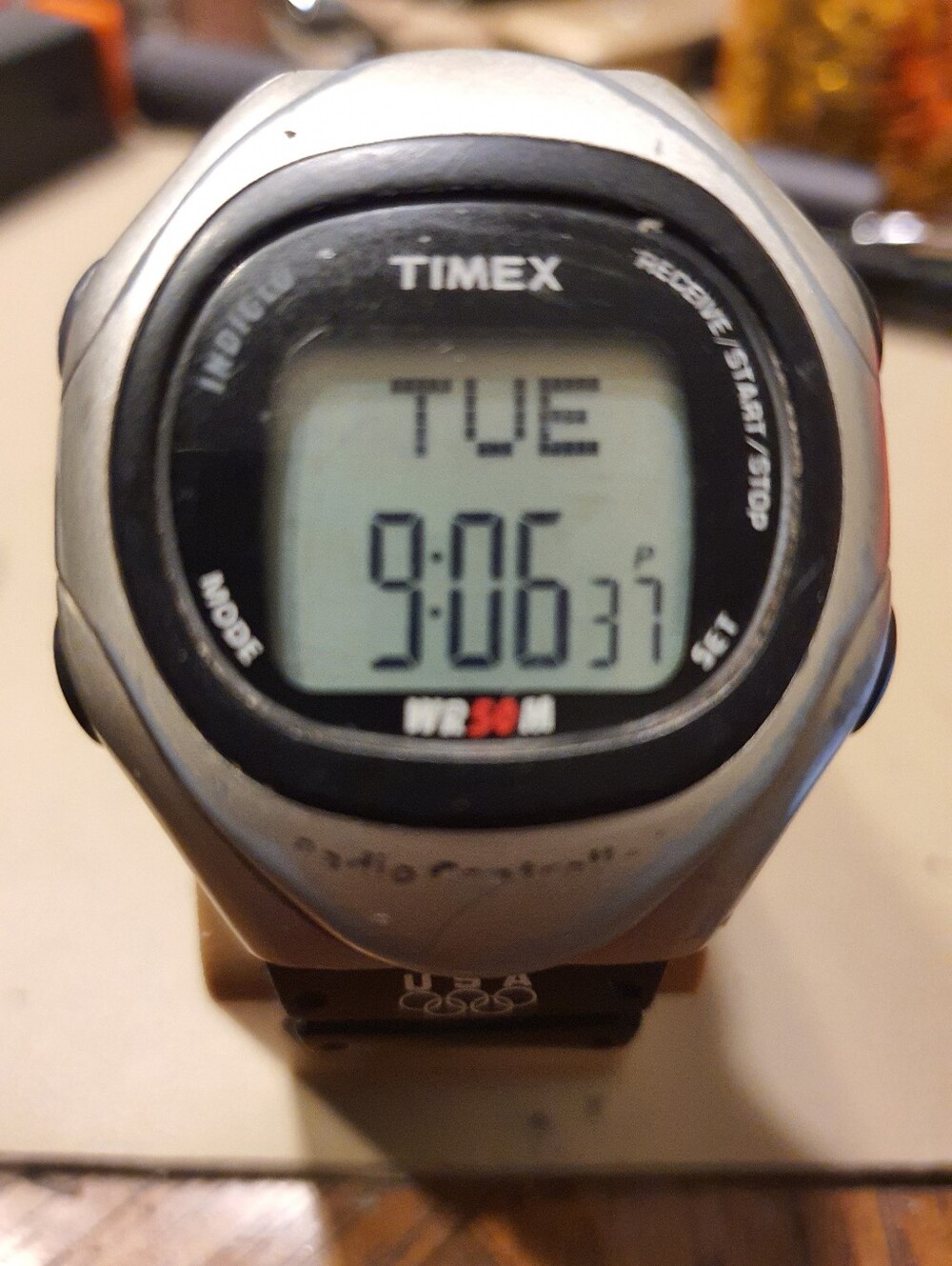 Timex Digital Alarm Chrono Radio Controlled Men's Watch